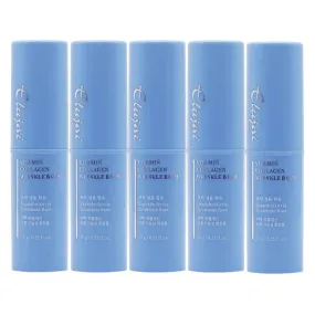 5 Pieces ELUJAI Vitamin Collagen Wrinkle Balms 10g Oily Skincare Moisture Anti Aging Wrinkles fine Lines Whitening Soothing Ice Cooling Effects