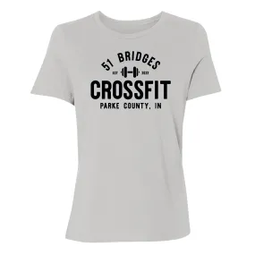 51 Bridges CrossFit Stacked Womens - T-Shirt