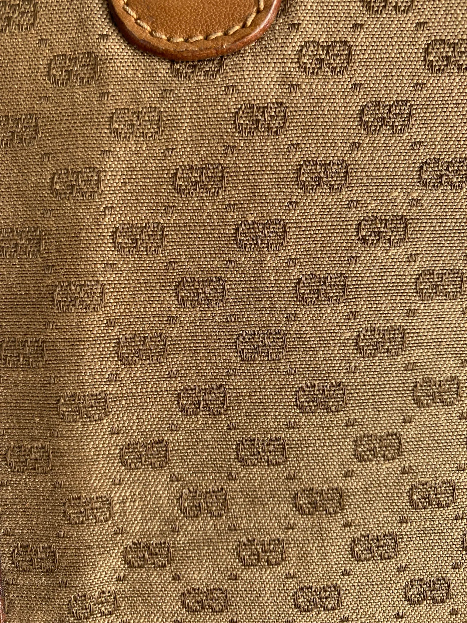 70s Gucci Monogram Purse