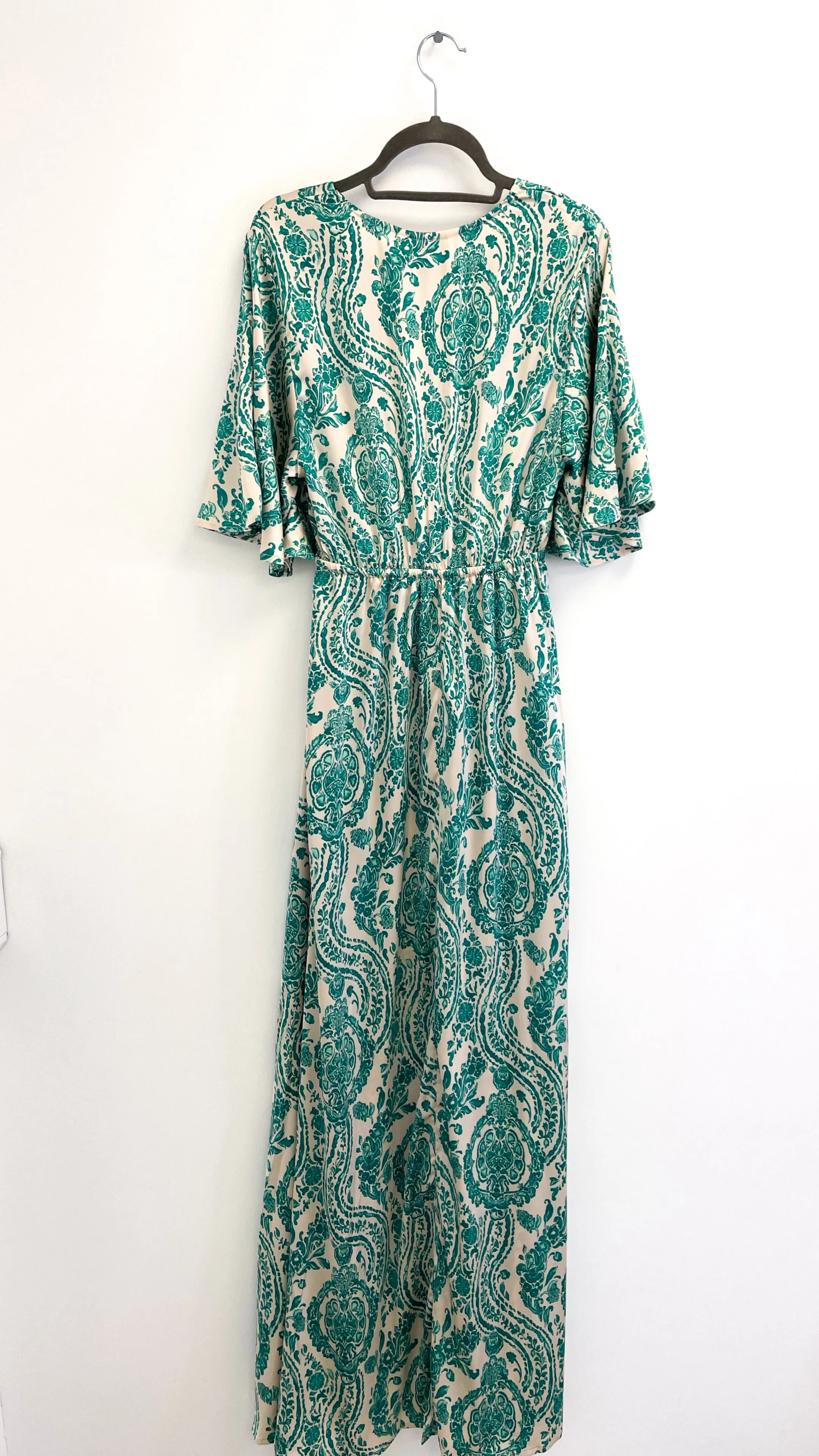 A1720 Byfarinela Drawstring Maxi Dress