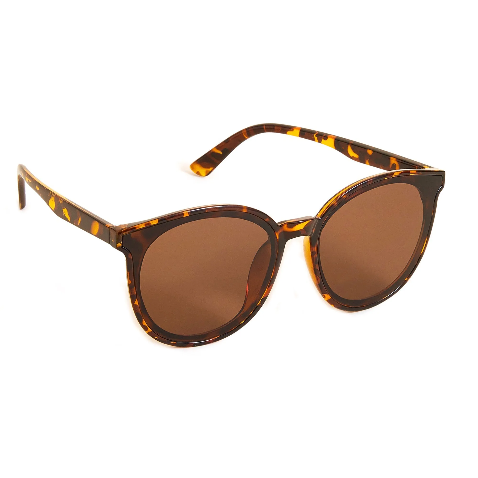 Accessorize London Women's Brown Preppy Sunglasses