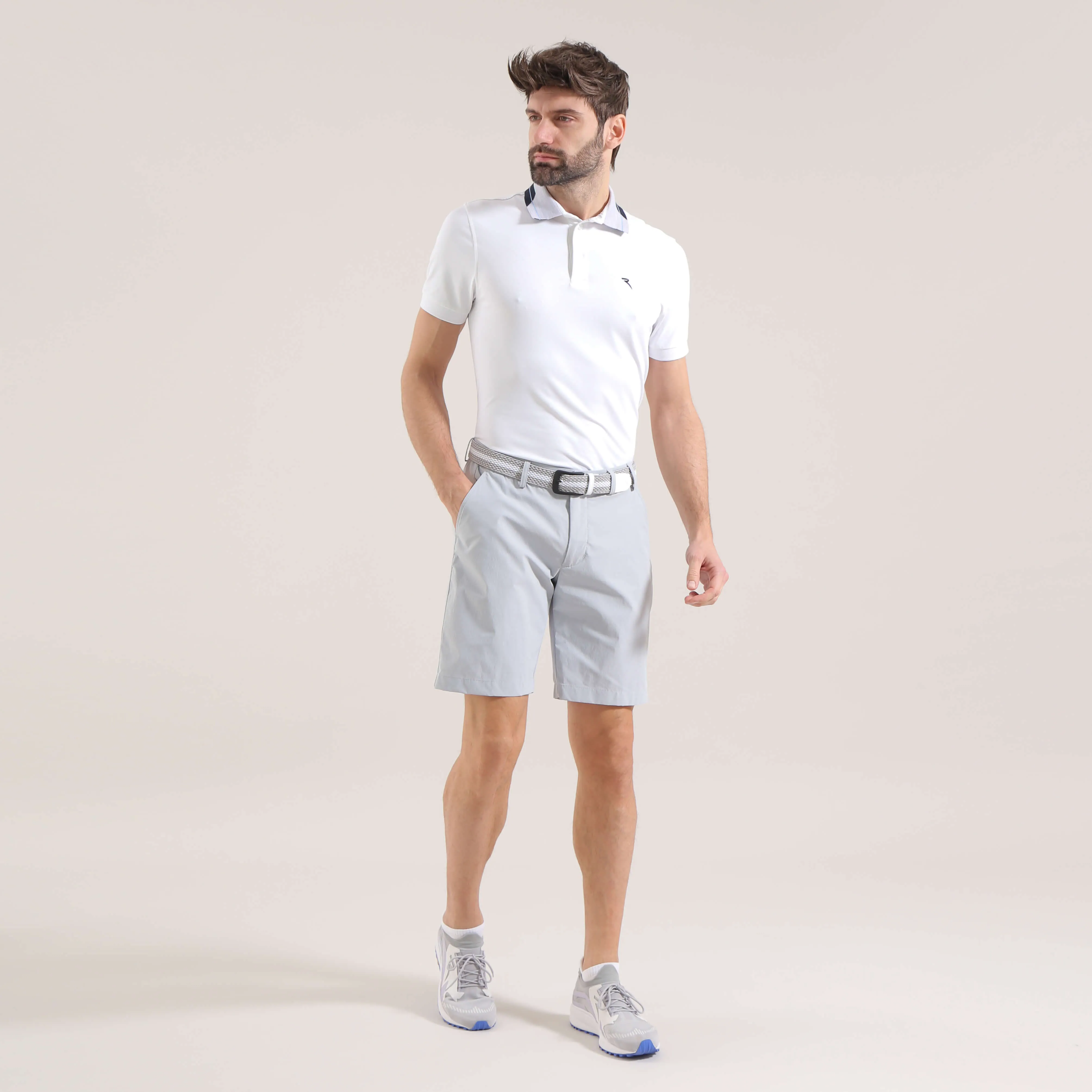 ADEMAS | DRY-MATIC STRETCH PIQUET POLO