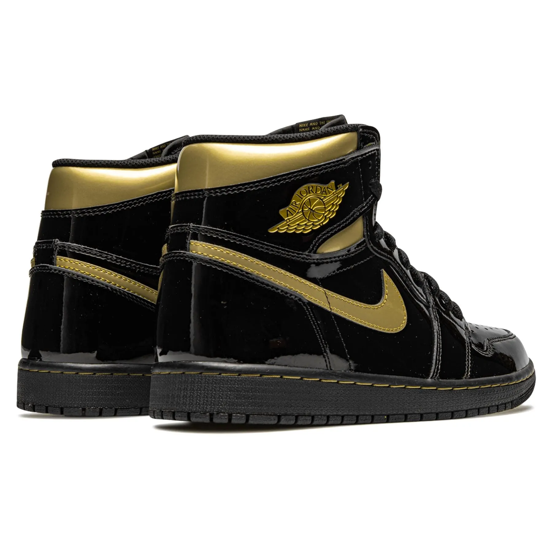 Air Jordan 1 Retro High OG 'Black Metallic Gold'