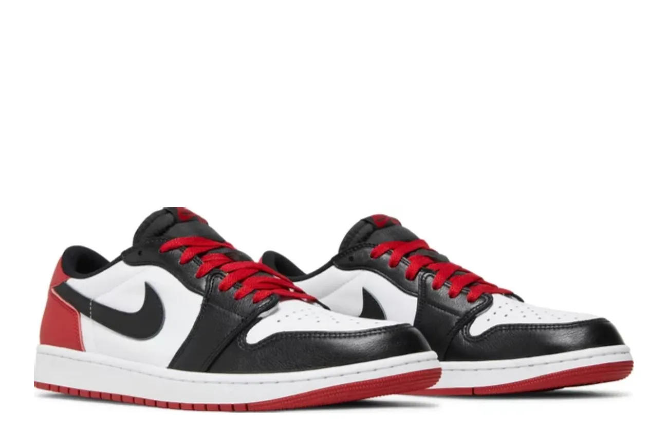 Air Jordan 1 Retro Low OG 'Black Toe'