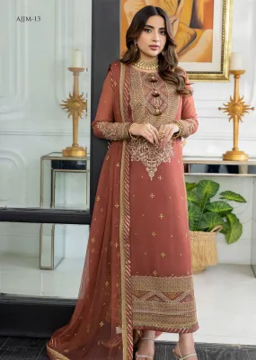 AJJM-13 Unstitched Jhilmil by Asim Jofa