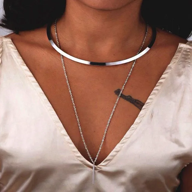 Allure Necklace Avery Silver