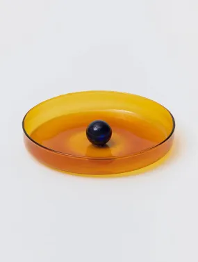 Amber & Cobalt Bubble Dish