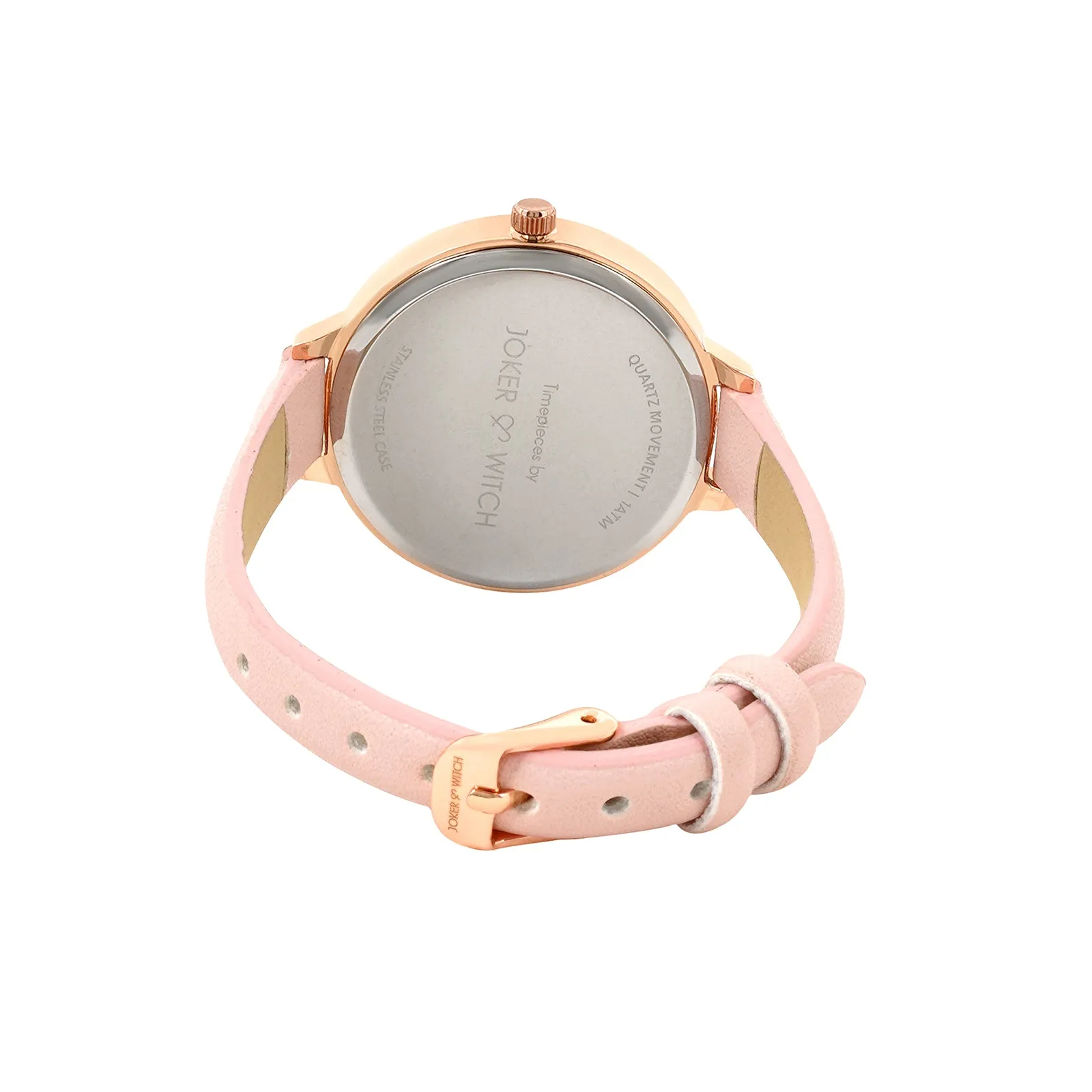 Amitola Rosegold Watch Bracelet Stack