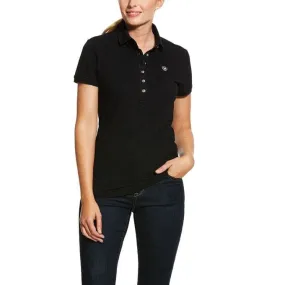 Ariat Ladies Prix Polo Black