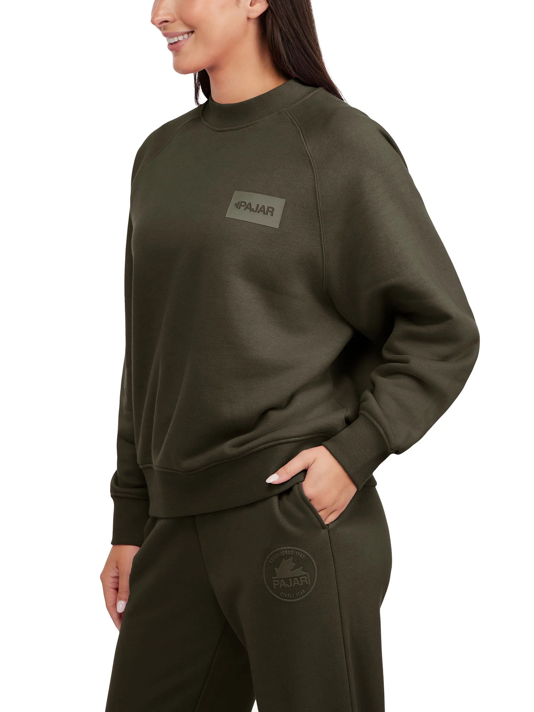 Atlin Women's Oversized Fit Crew Sweatshirt