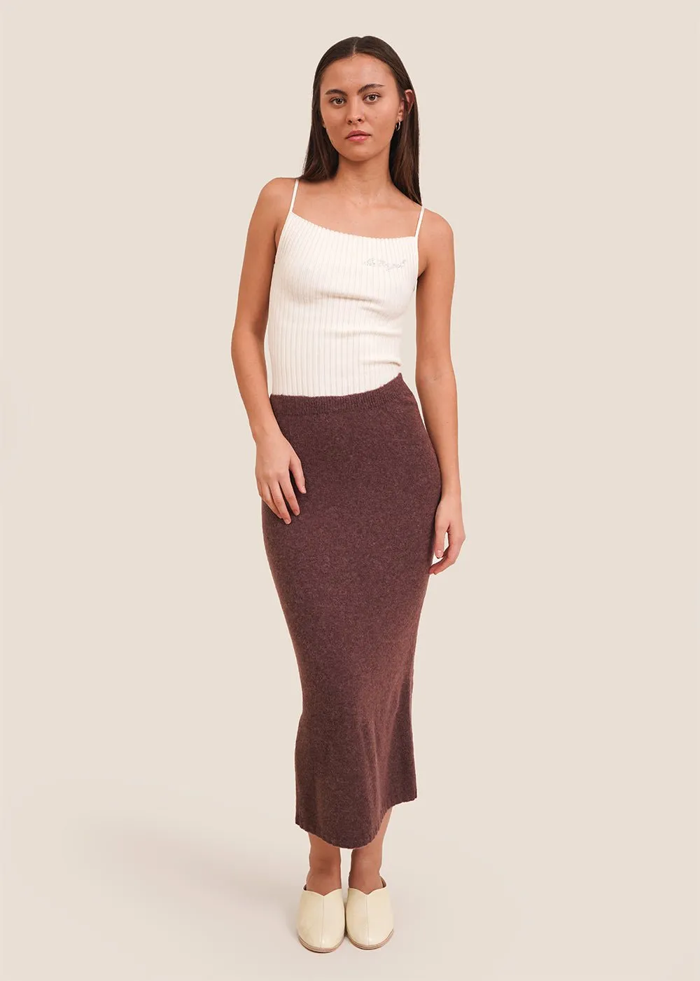 Aubergine Martini Skirt