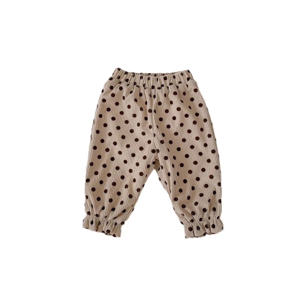 Baby Kid Girls Polka dots Print Pants Wholesale 231019149