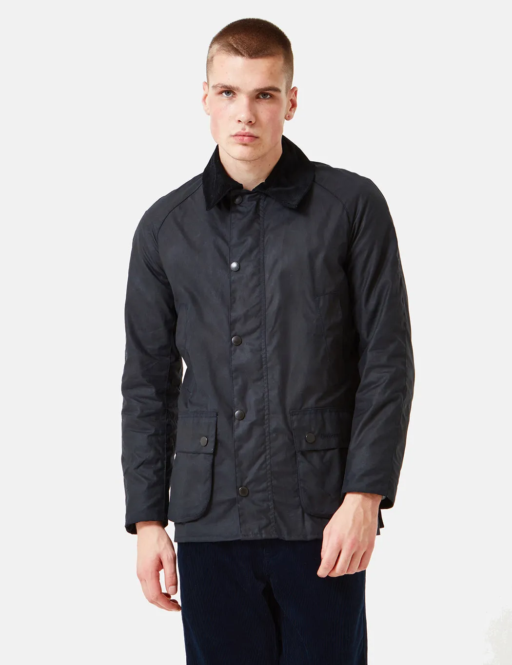 Barbour Ashby Wax Jacket - Black