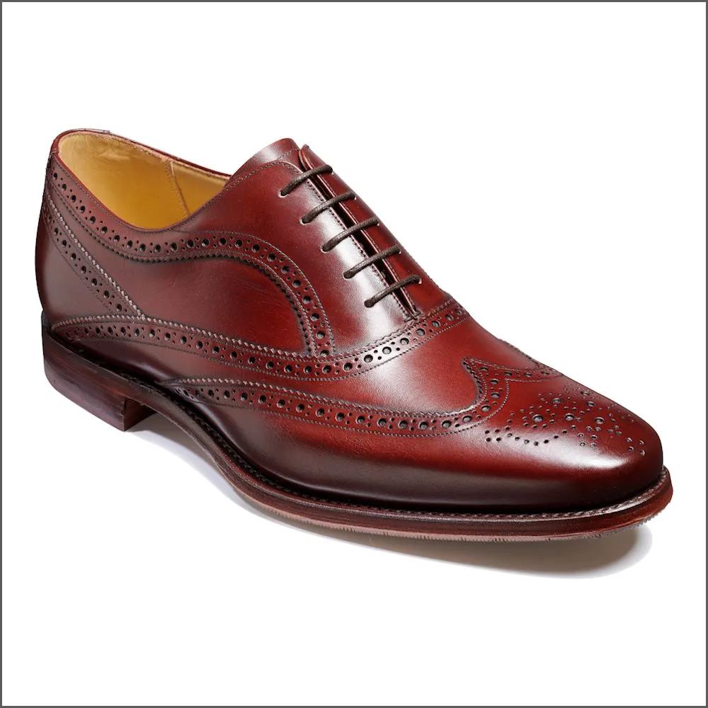 Barker Turing - Cherry Calf Oxford Brogue*