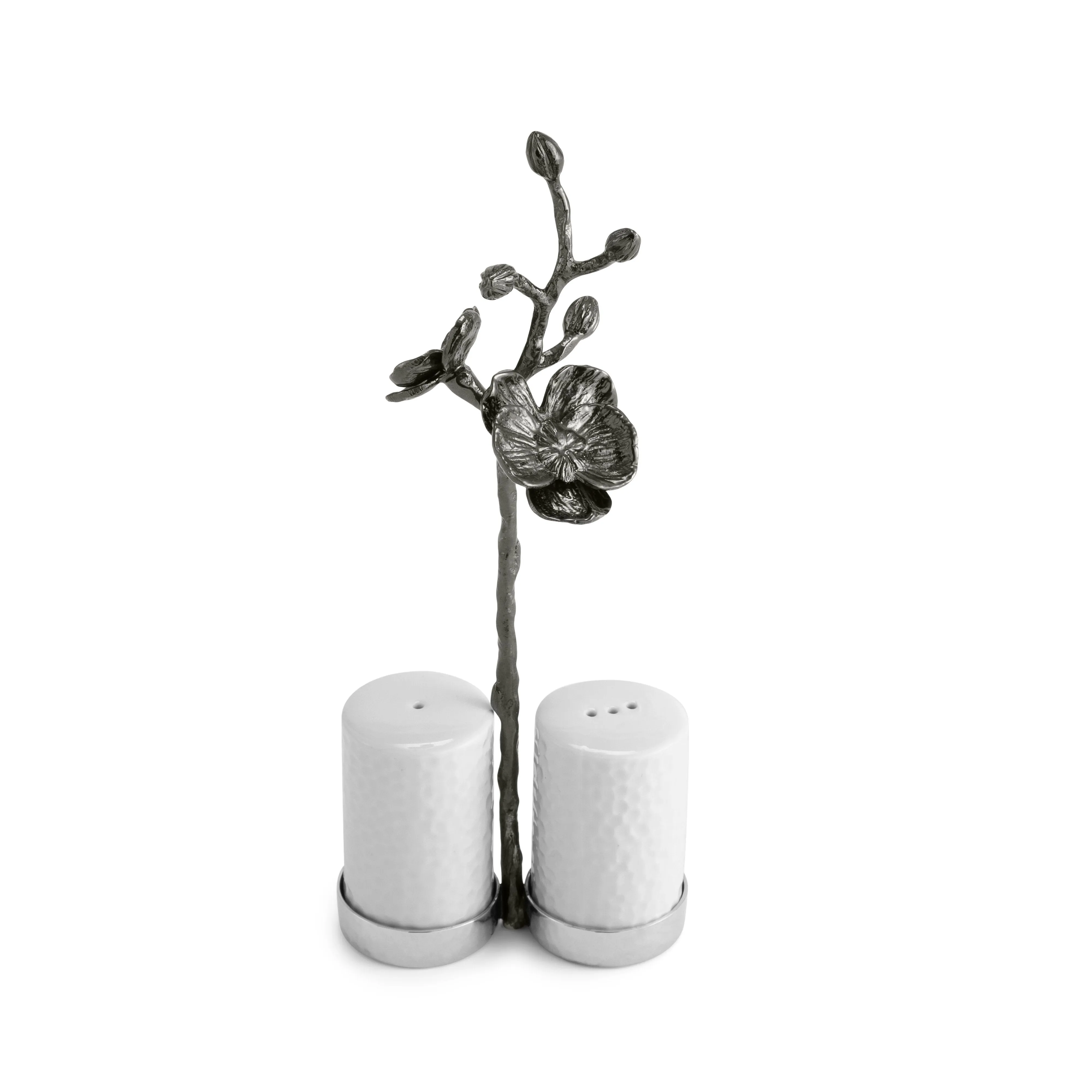 Black Orchid Salt Pepper Set