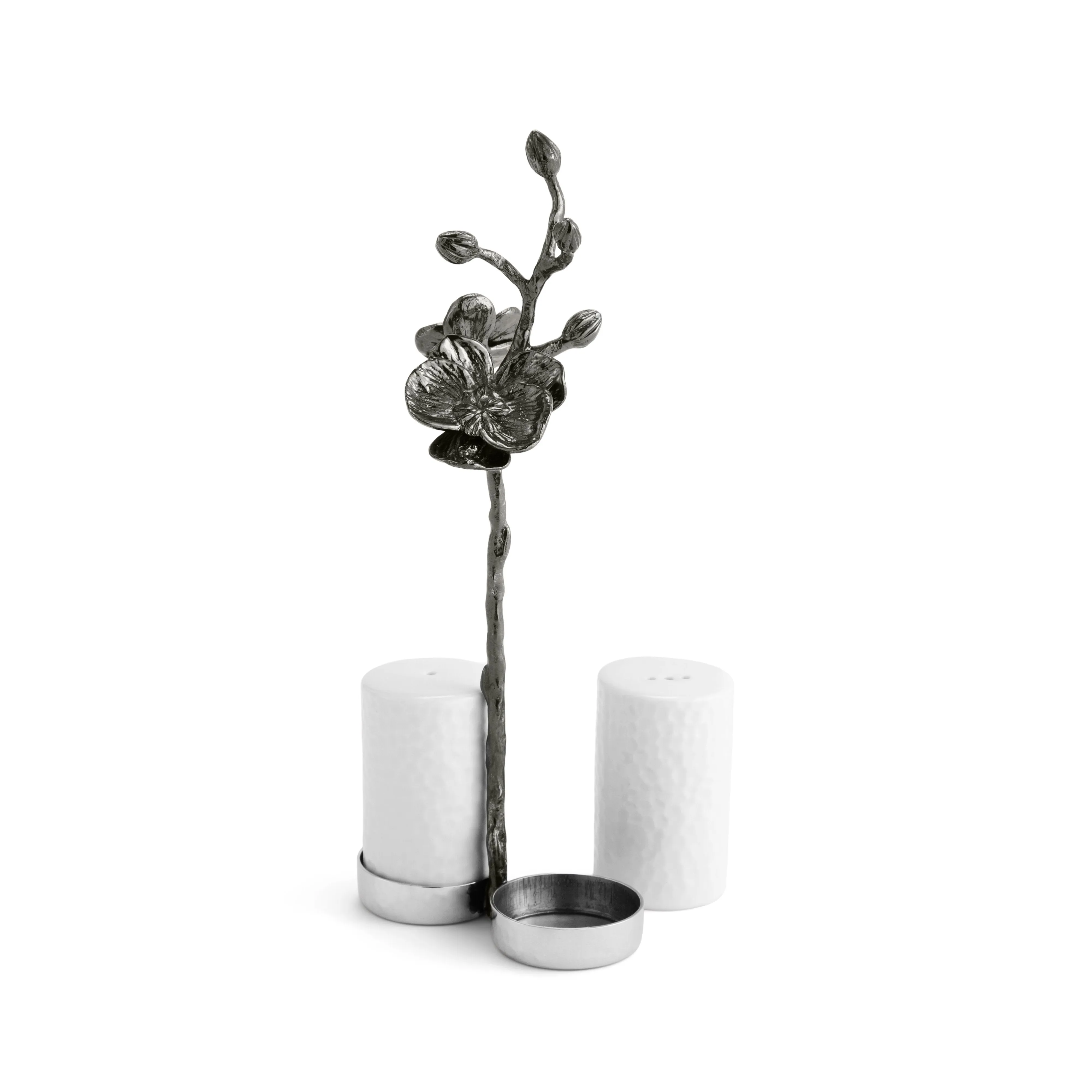 Black Orchid Salt Pepper Set