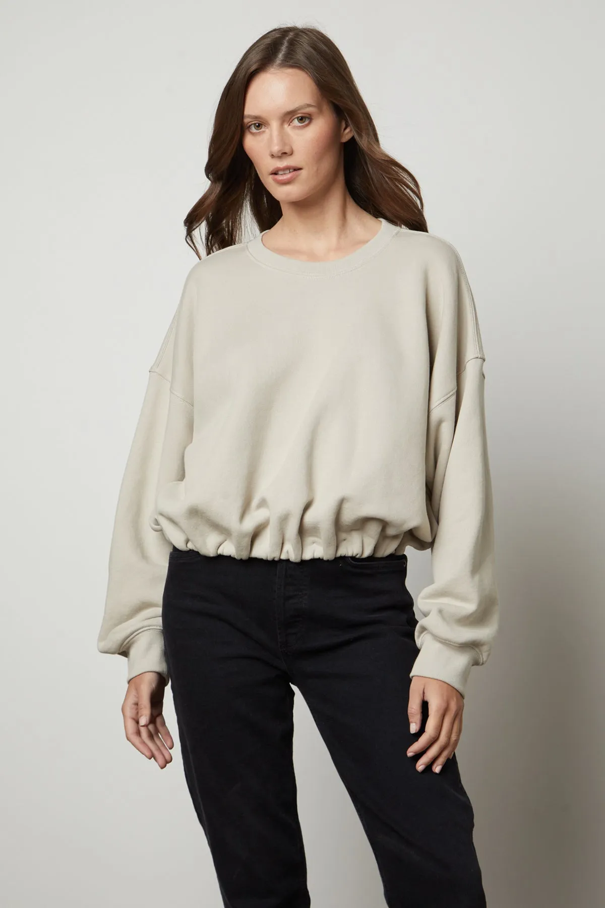 BOBBI CROPPED SWEATSHIRT