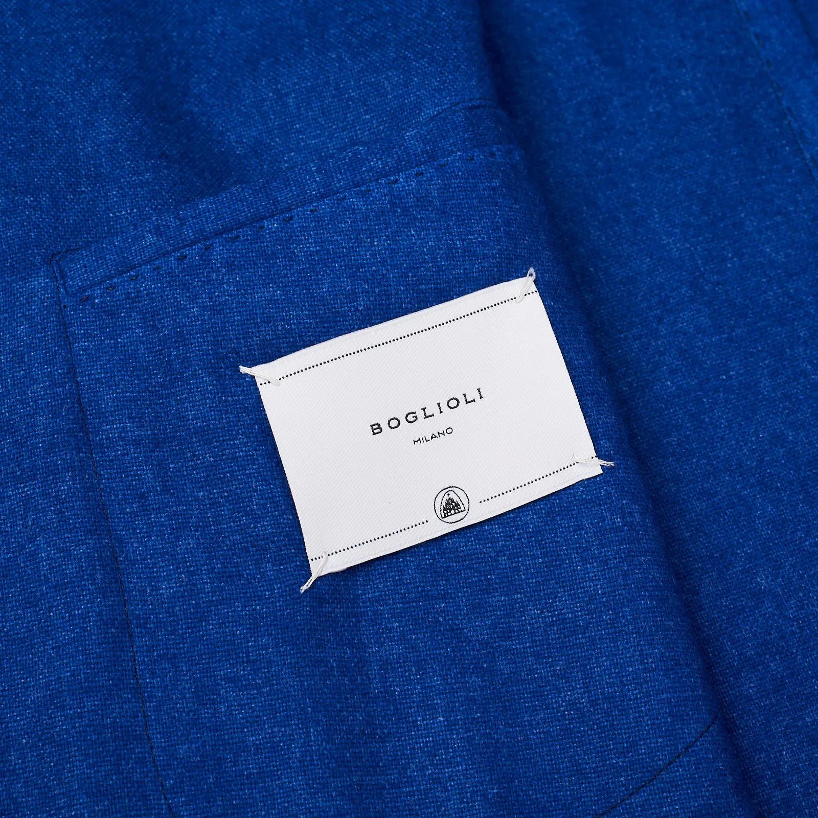 BOGLIOLI Milano "76" Royal Blue Wool Blend Unlined Jacket EU 48 NEW US 38