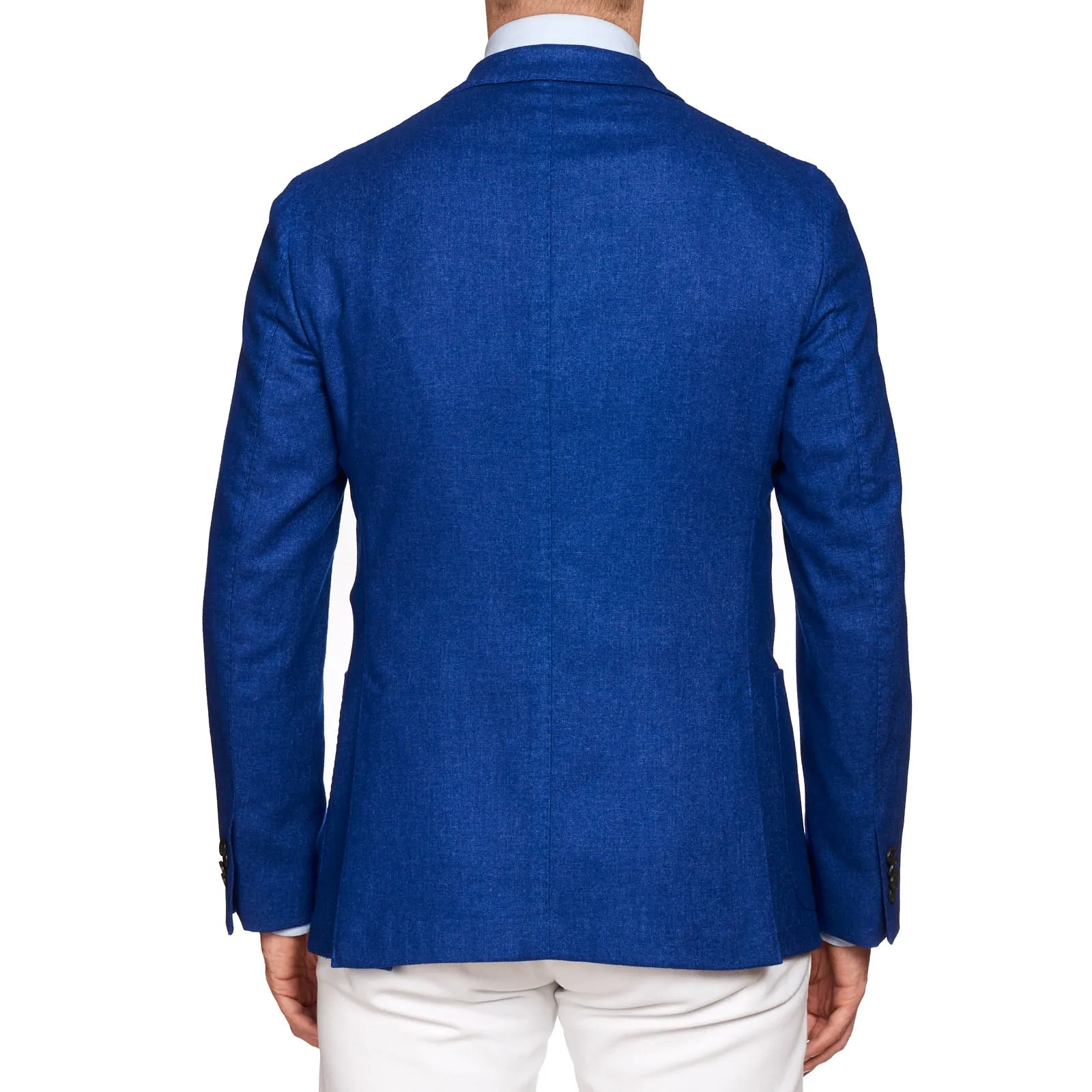 BOGLIOLI Milano "76" Royal Blue Wool Blend Unlined Jacket EU 48 NEW US 38