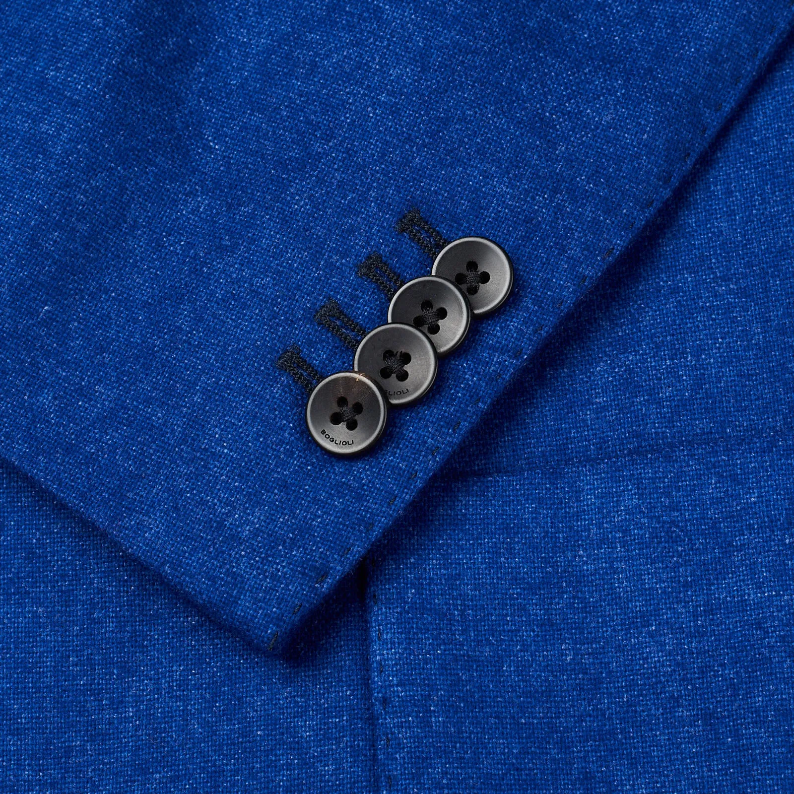 BOGLIOLI Milano "76" Royal Blue Wool Blend Unlined Jacket EU 48 NEW US 38