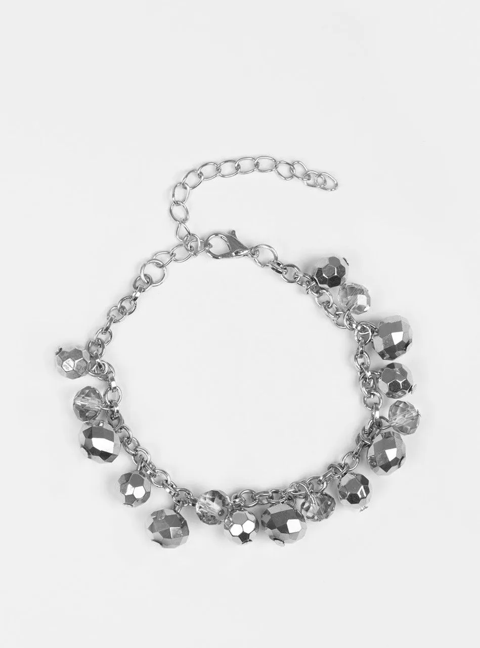 Brilliantly Burlesque Silver Bracelet