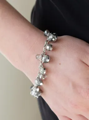 Brilliantly Burlesque Silver Bracelet