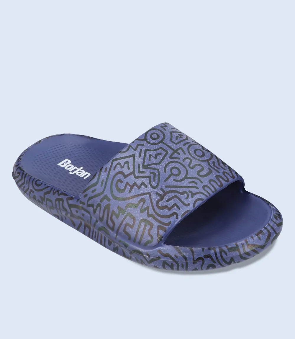 BW8911-NAVY-Women Sliders