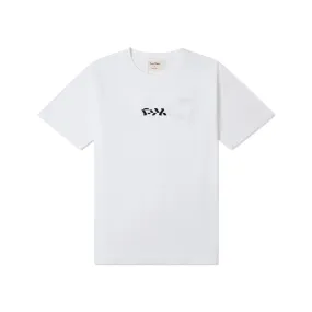 Core Staple Tee - White Black