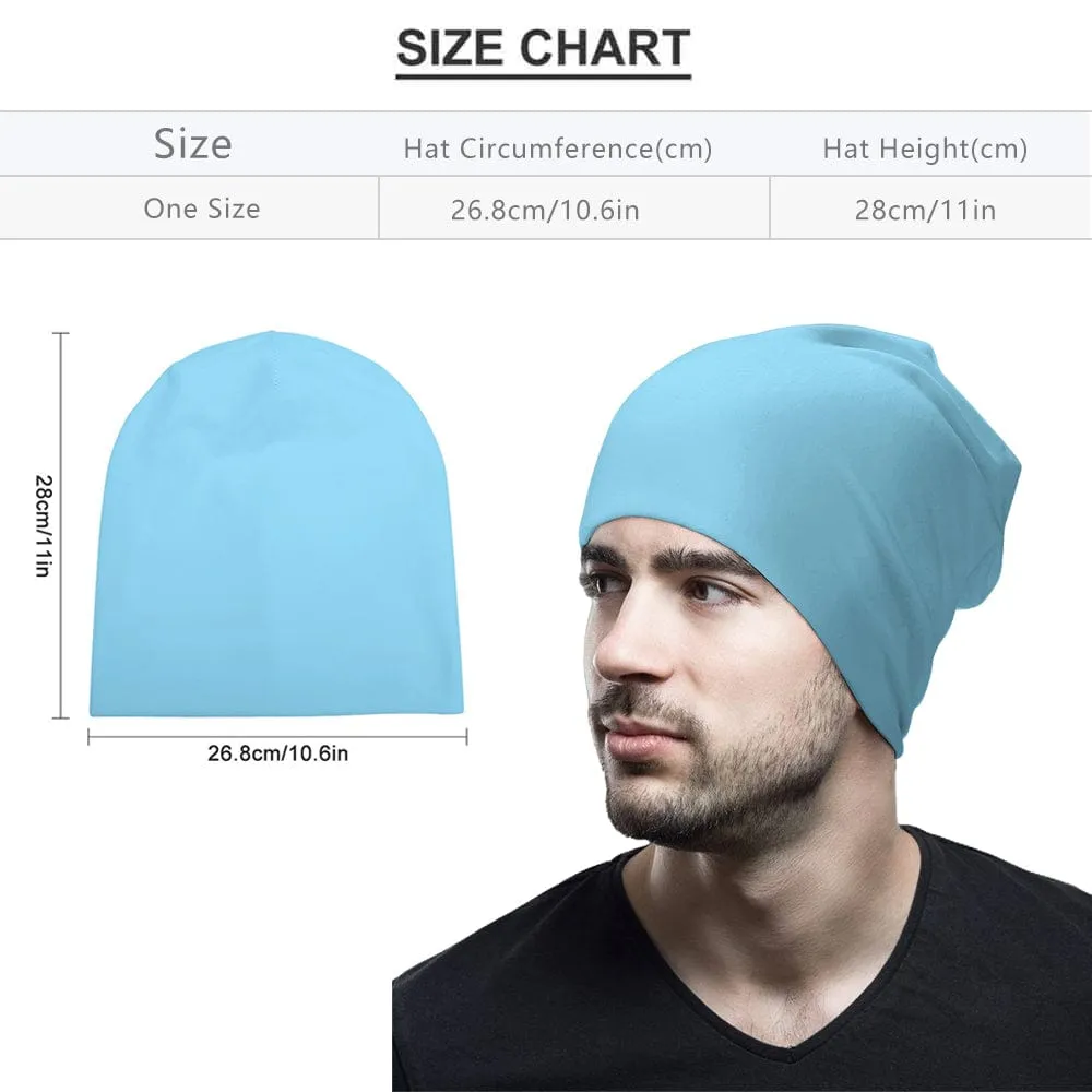 Custom Seamless Face Full Print Pullover Cap Beanie Hat Unisex