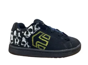 Etnies Wraith boys skateboard shoe 4301000084898 black white green