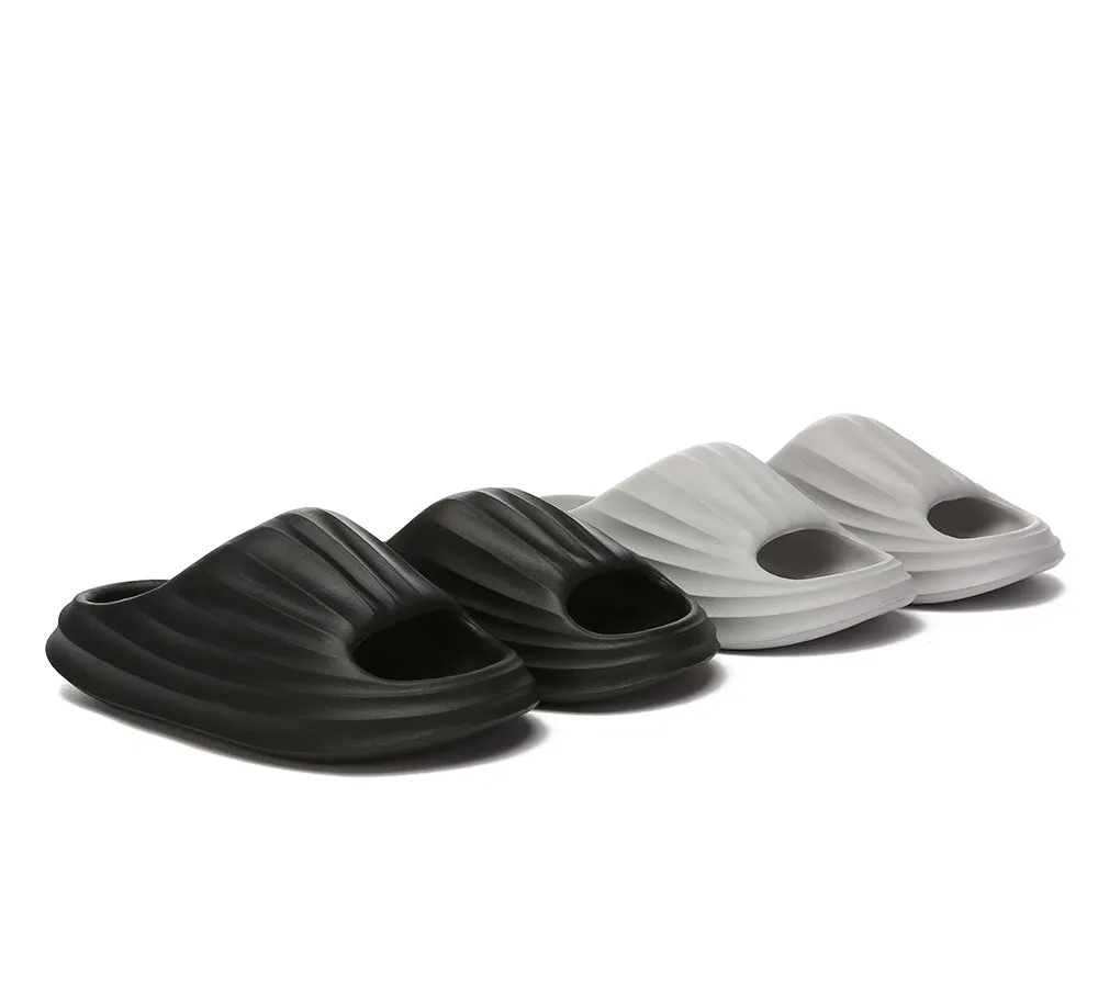 EVERAU Anti-Slip Men Cloud Slippers Plus