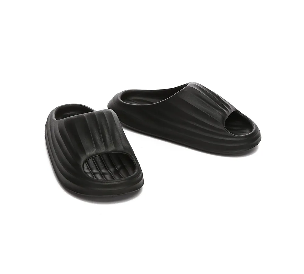 EVERAU Anti-Slip Men Cloud Slippers Plus