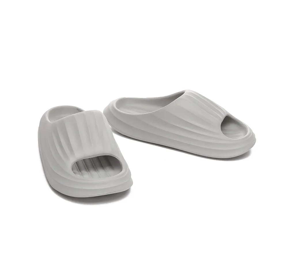 EVERAU Anti-Slip Men Cloud Slippers Plus