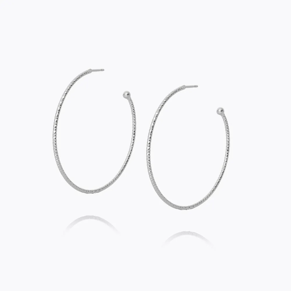 Evita Loop Earrings