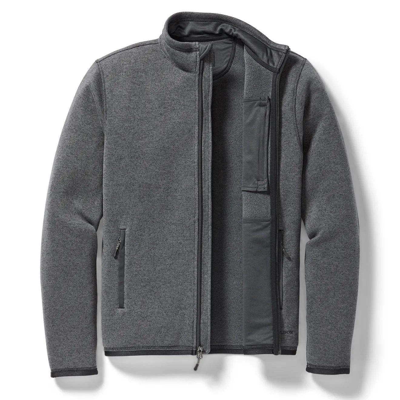 Filson Ridgeway Fleece Jacket Charcoal Heather