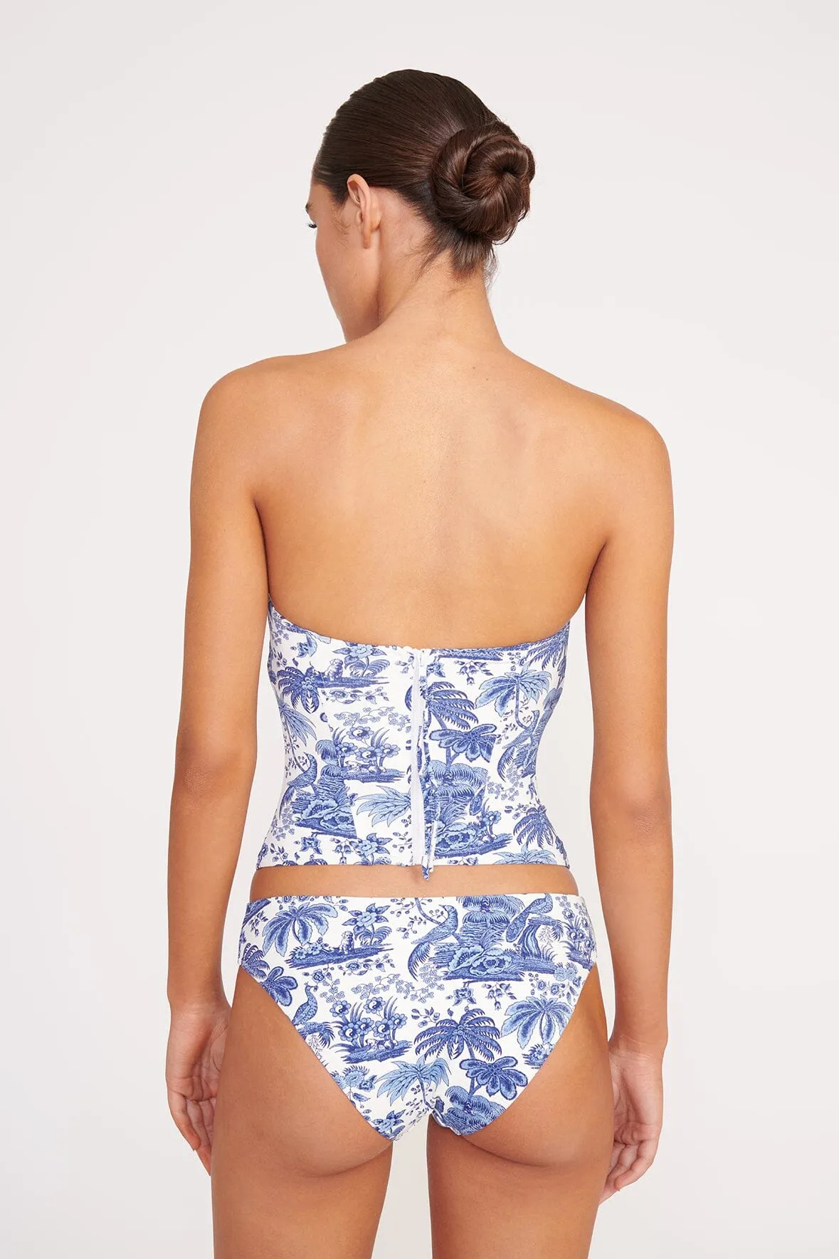 FRANCESCA BIKINI TOP | BLUE TOILE