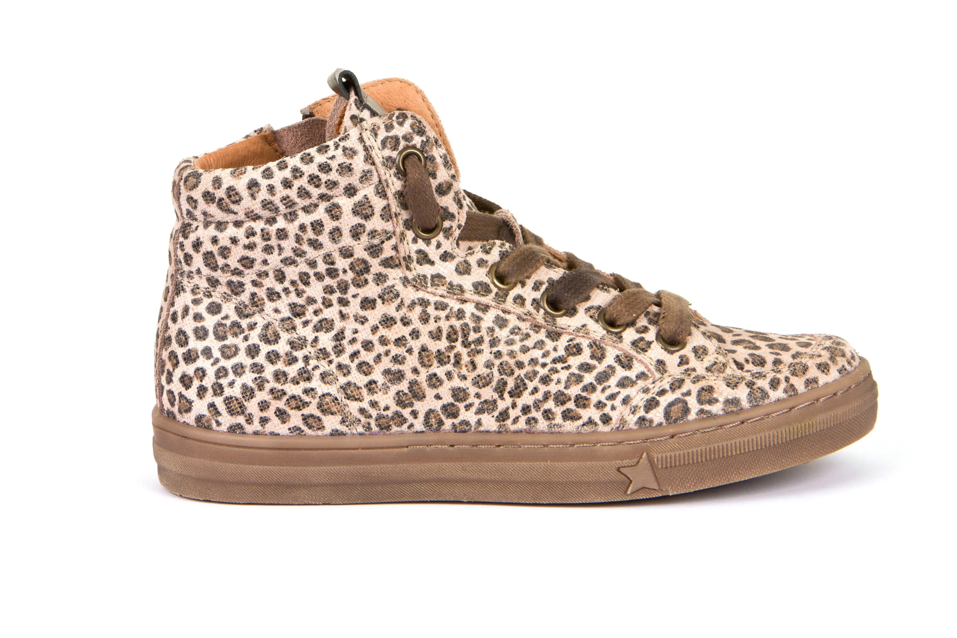 Froddo leather sneaker - print