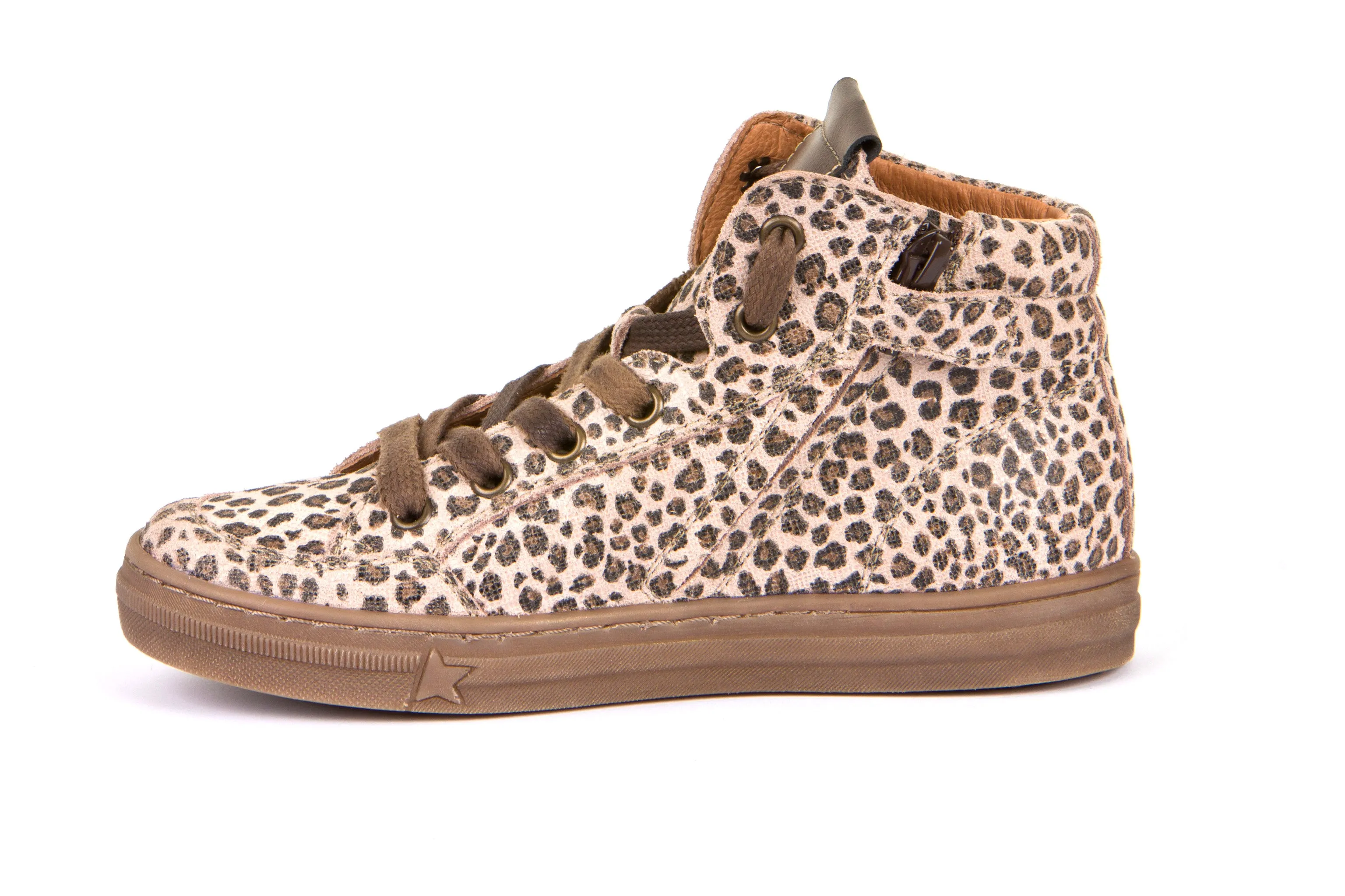 Froddo leather sneaker - print