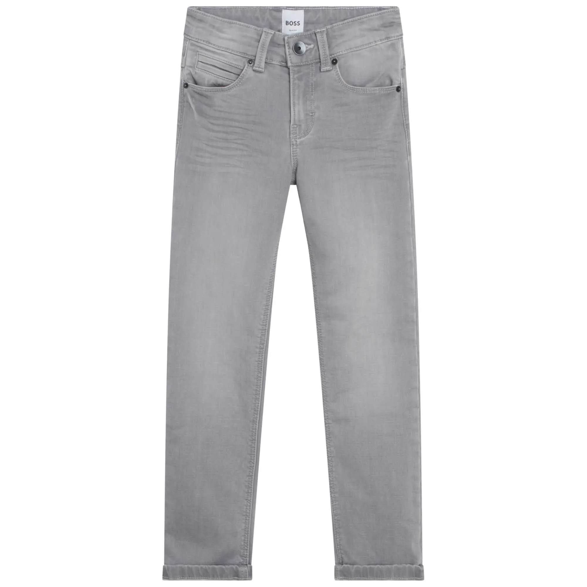 Hugo Boss  Boys Denim Pants_ Grey J24838_Z20