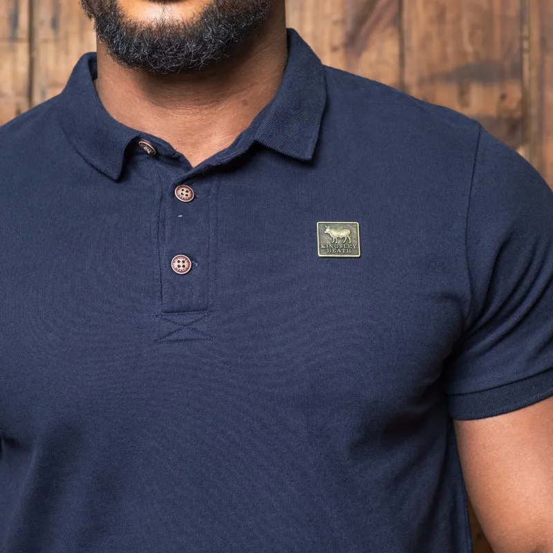 Kingsley Heath Luxe Crest SJ Polo Midnight