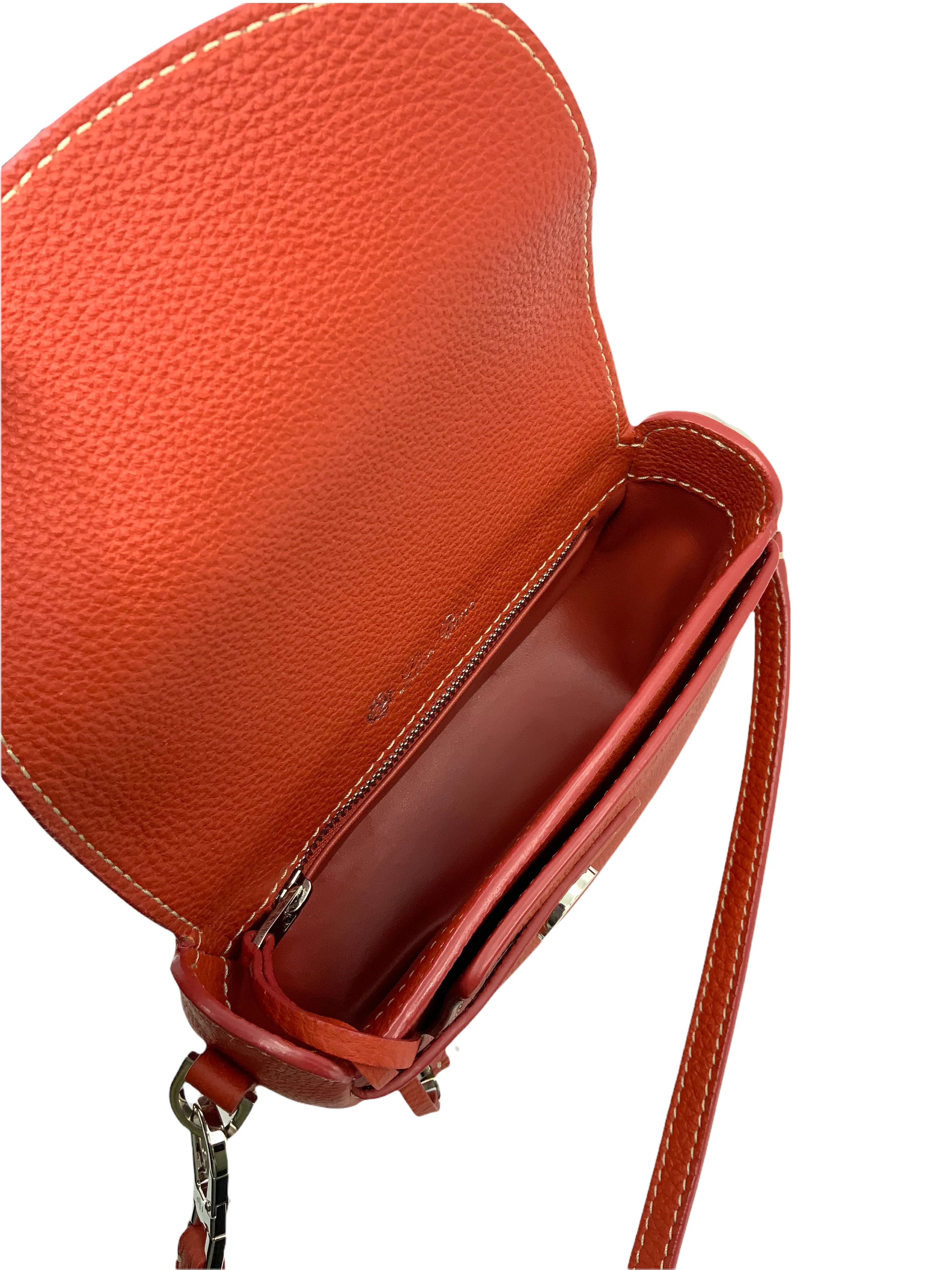 Loro Piana Mini Lune Odessa Leather Crossbody