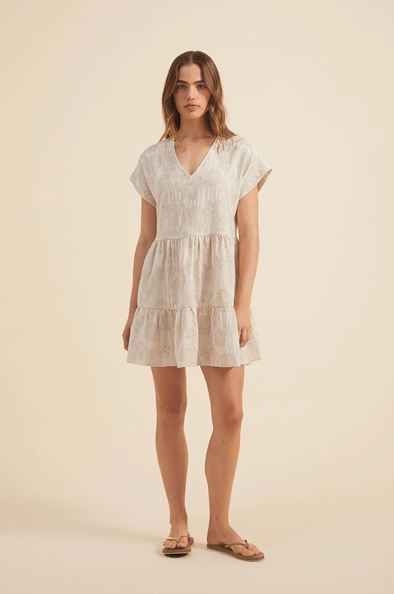 MAIA Dress - natural cotton blend