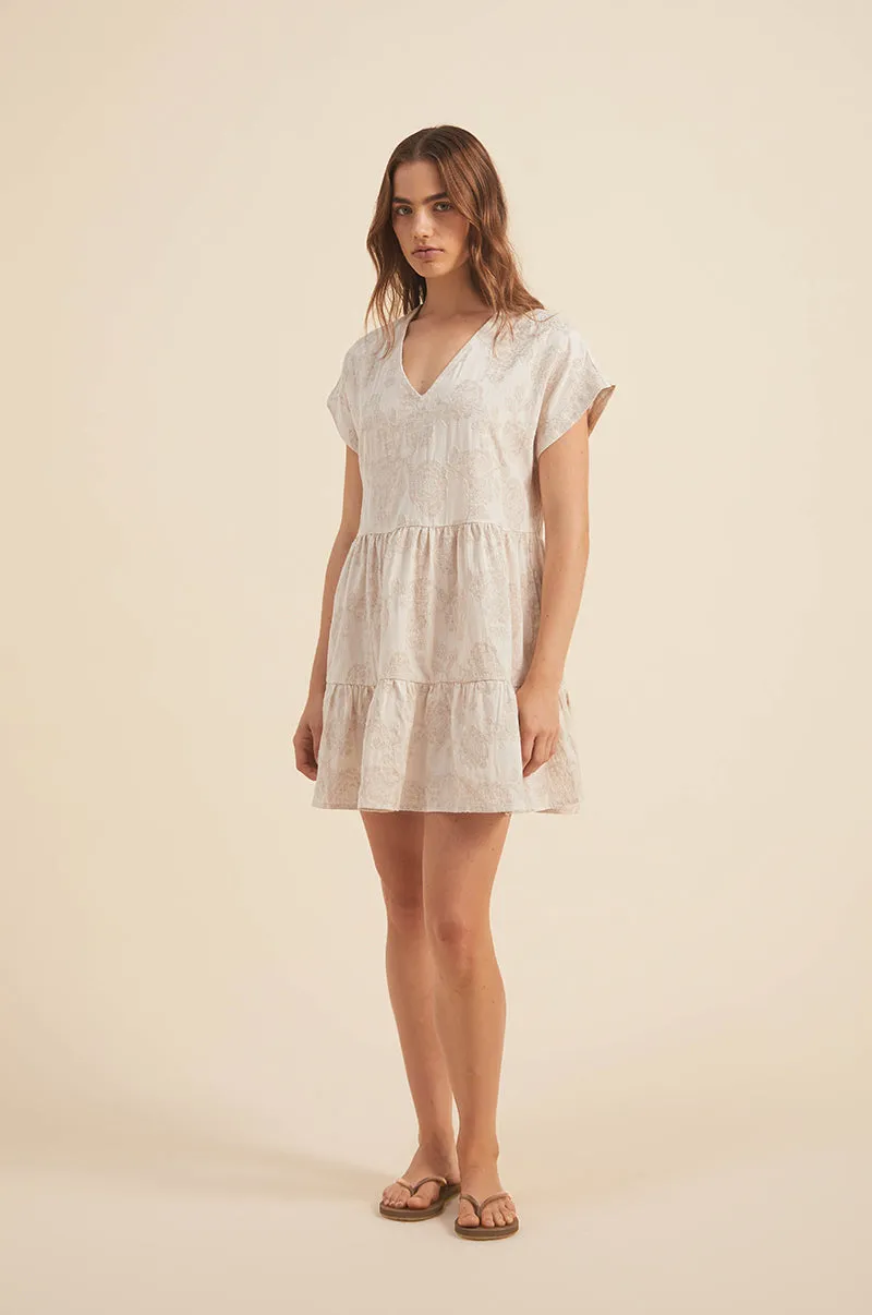 MAIA Dress - natural cotton blend