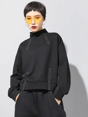 Maru Mock Neck Sweatshirt