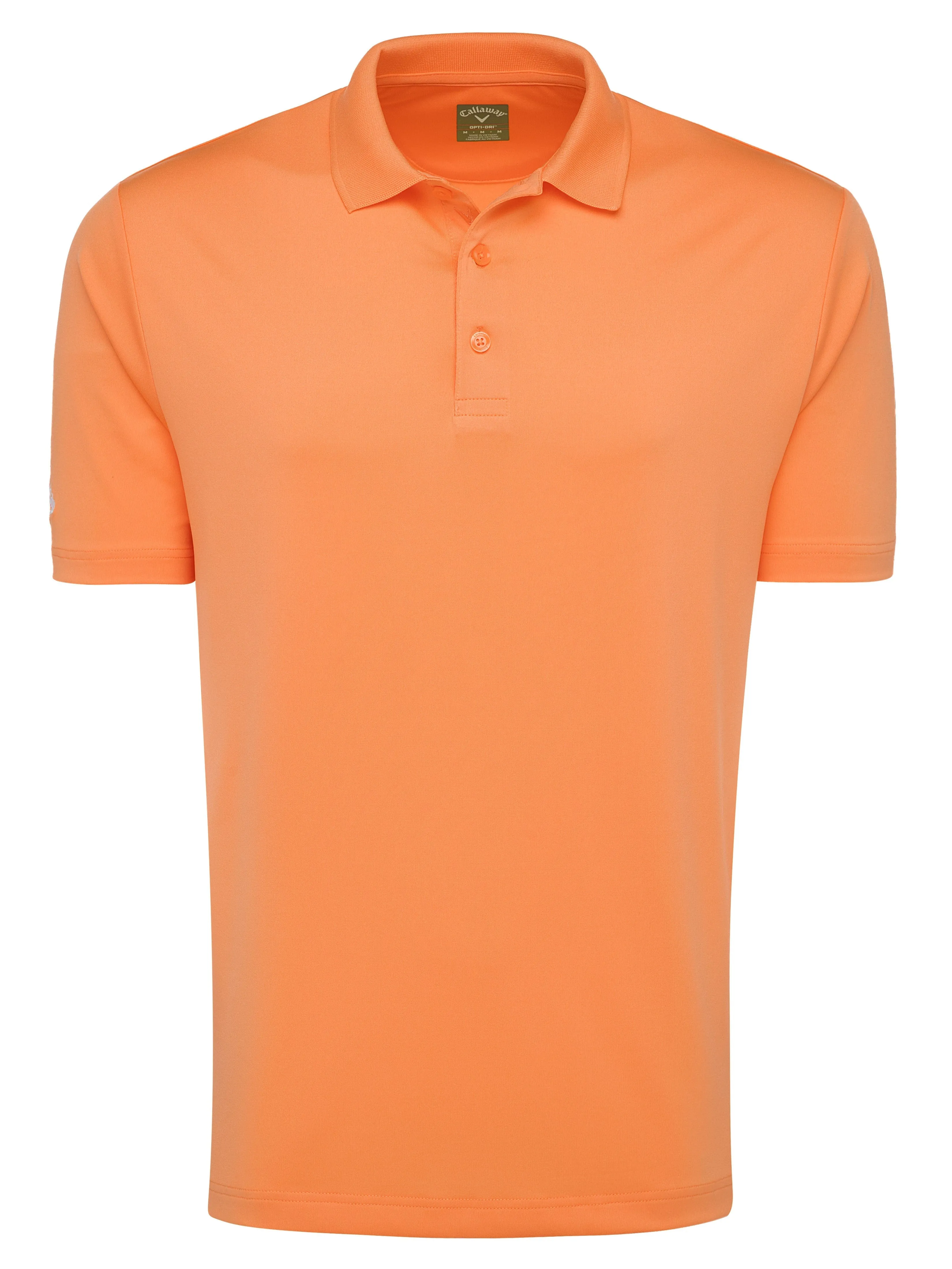 Mens Solid Stretch Polo