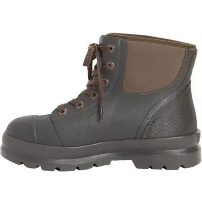 Muck Men's Chore Classic 6" Soft Toe WP Work Boot - Brown - CH6-900