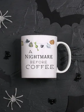 Nightmare Before Coffee Halloween Coffee Mug