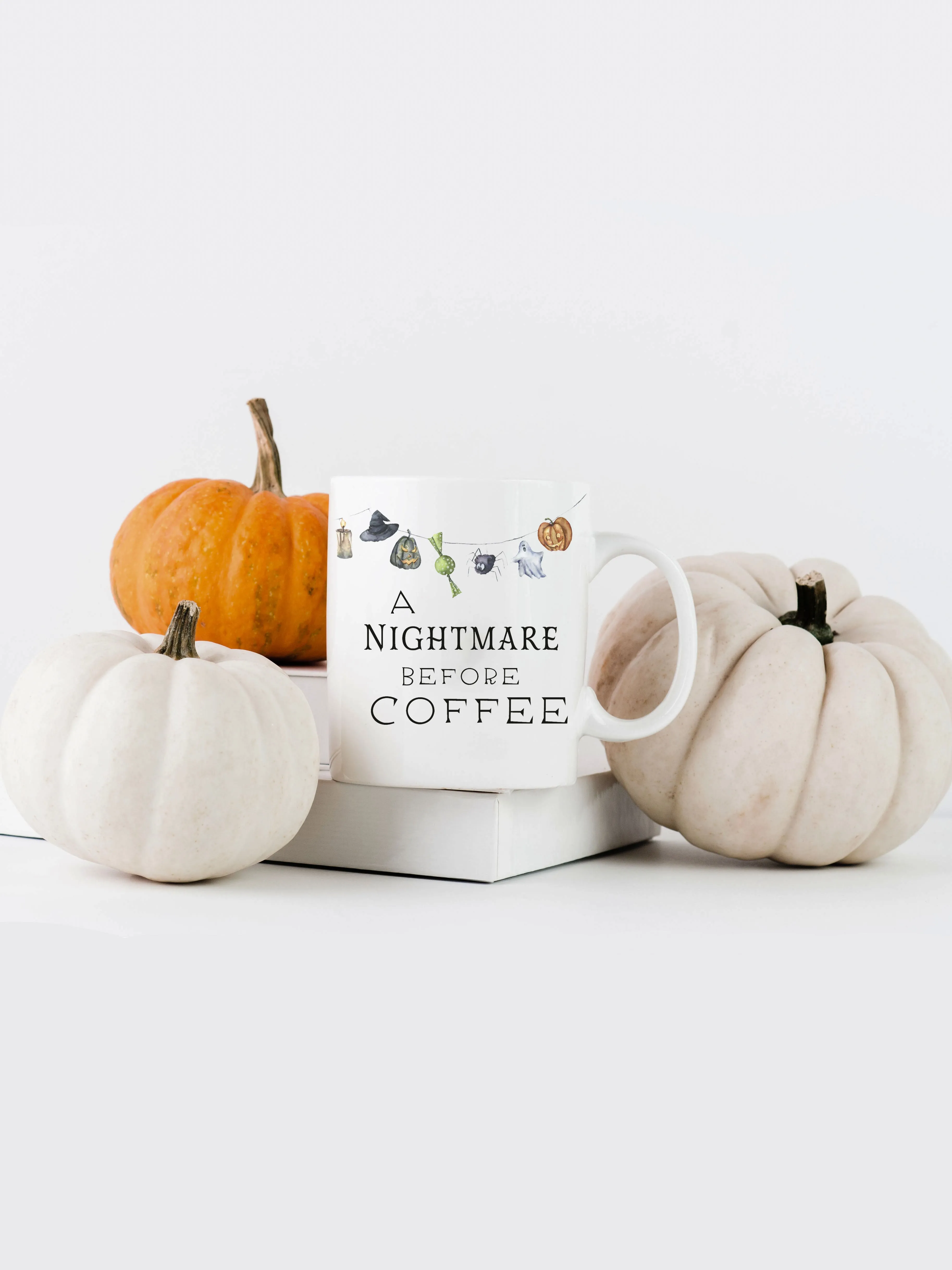 Nightmare Before Coffee Halloween Coffee Mug