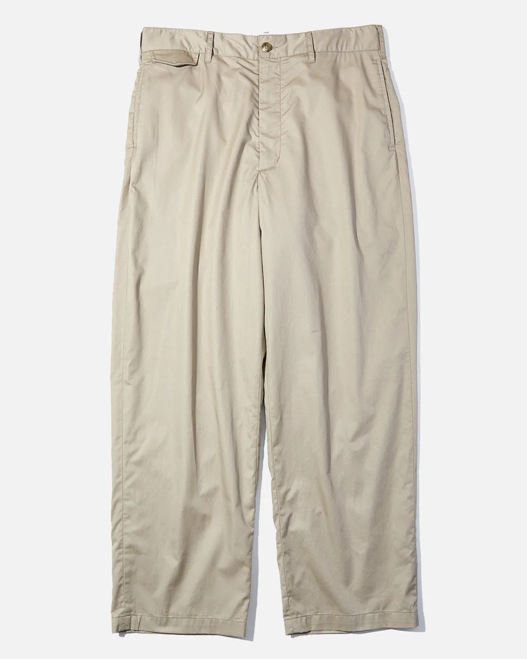 Officer Pant - Khaki High Count Twill