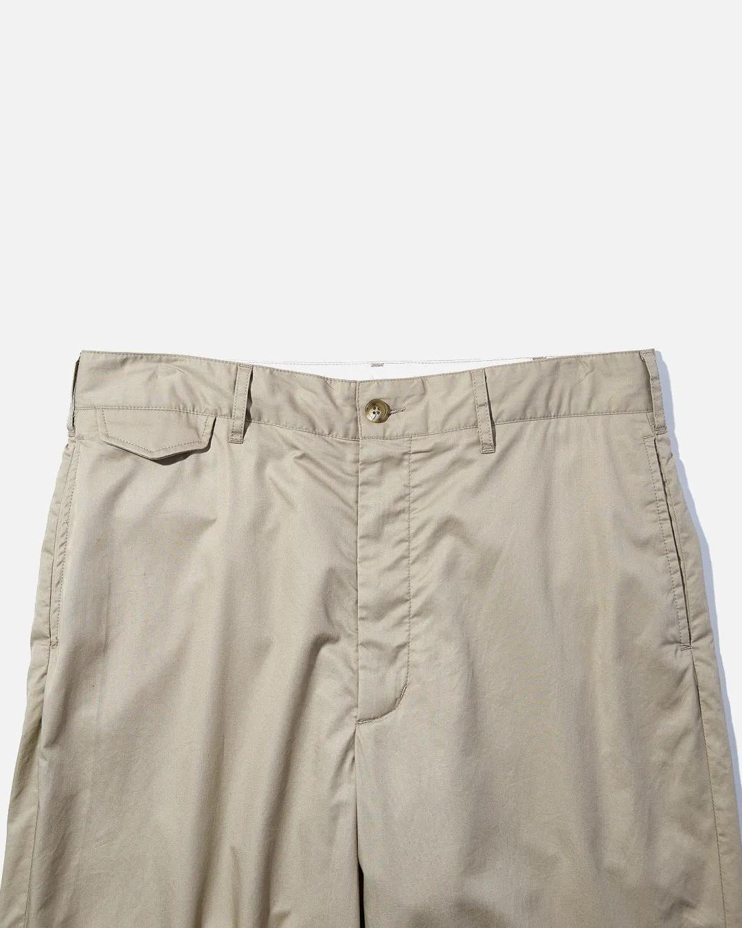 Officer Pant - Khaki High Count Twill